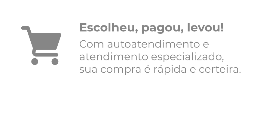 Escolheu, pagou, levou!